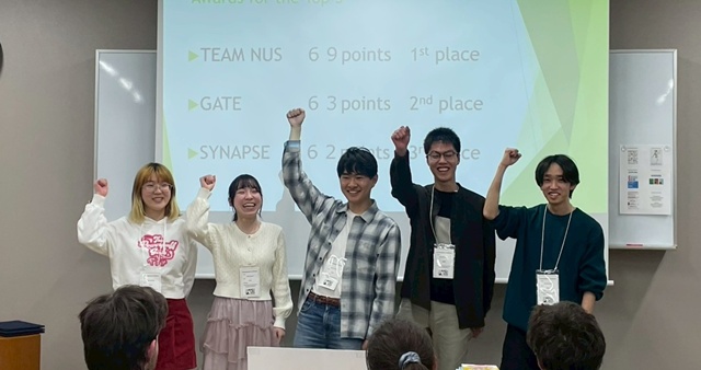 準優勝の国際医療福祉⼤学チーム