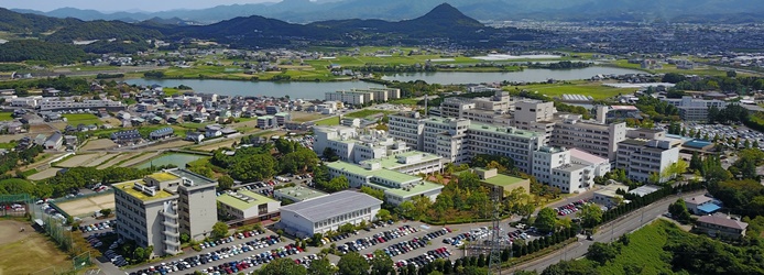 医学部全景　航空写真